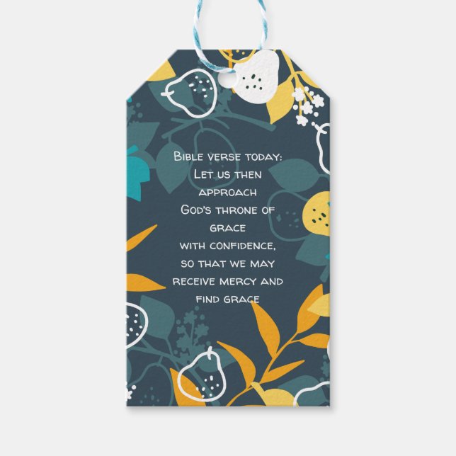 Dekorationen Pear Fruit med redigerbar offert Presentetikett (Framsidan)