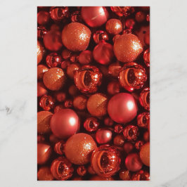 Dekorationen Red Baubles