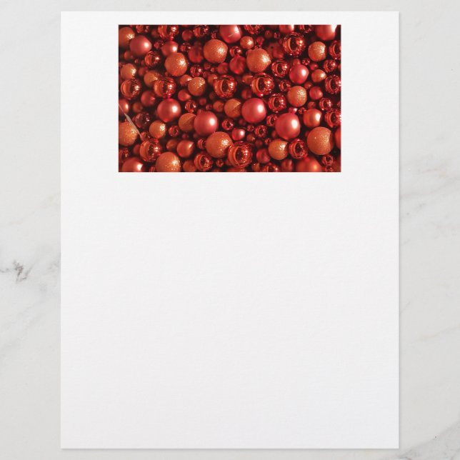 Dekorationen Red Baubles (Framsida)