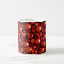 Dekorationen Red Baubles Kaffemugg