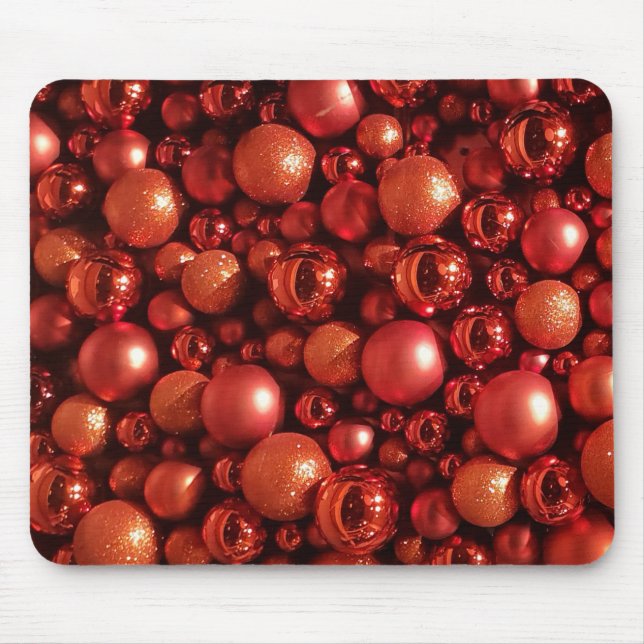 Dekorationen Red Baubles Musmatta (Framsidan)