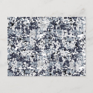 Dekorationen Urban Stil Digital Camouflage Vykort