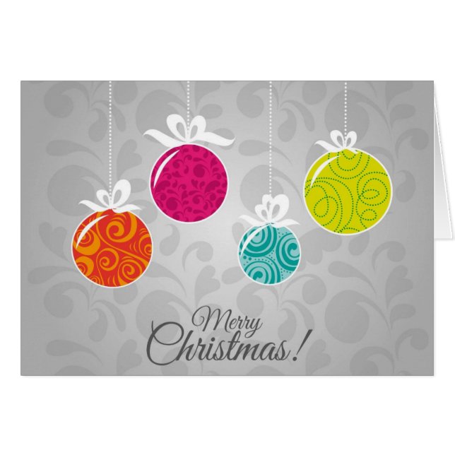 Dekorationer för gräddning i gryningen hälsningskort (Framsidan Horizontal)