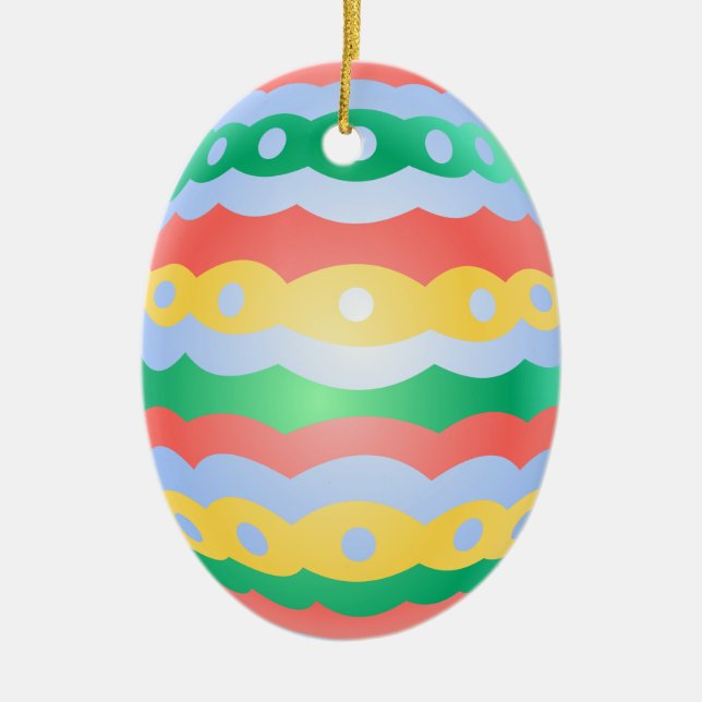 Dekorationer för Påskägget för påskäggets Anpassni (Framsidan)