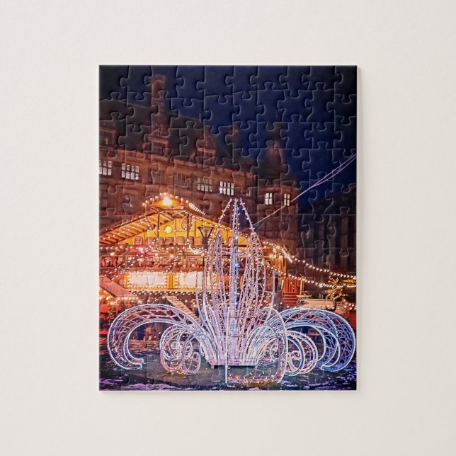 Dekorationer framför tornet pussel (Vertikal)