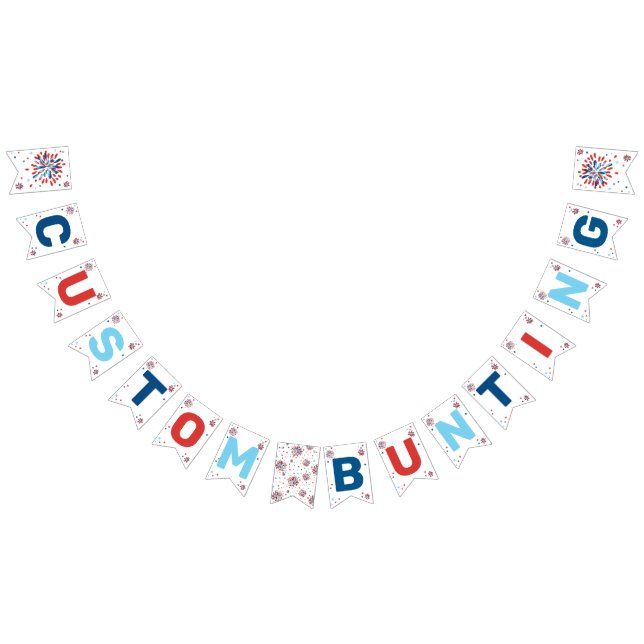 dekorationer i juli Party Anpassningsbarna födelse Vimplar (Alla)