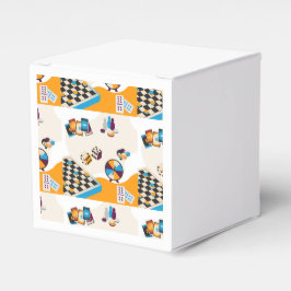 Dekorationer i matchen Natt, Party Presentaskar