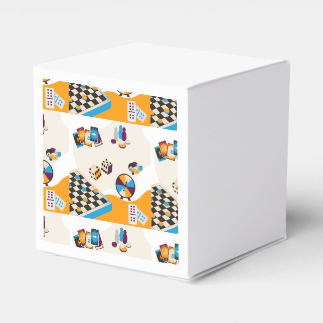 Dekorationer i matchen Natt, Party Presentaskar (Baksidan Sidan)