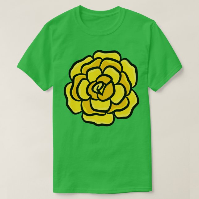 Dekorationsblommor 1 t shirt (Design framsida)