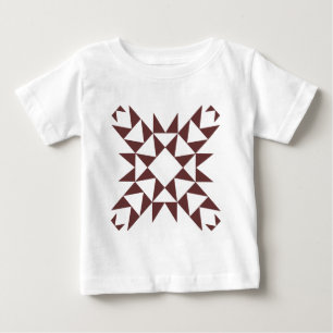 Dekorativ 01 - Mörk Brown Tee Shirt