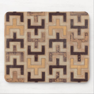 Dekorativ afrikansk mudcloth Mönster Musmatta