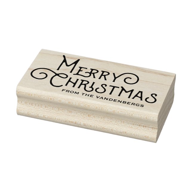 Dekorativ Anpassningsbar God jul Rubber Art Frimär Stämpel (Stämpel)