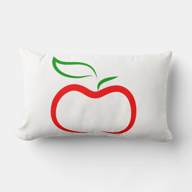Dekorativ Äpple Lumbarkudde (Framsida)