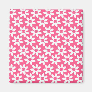 Dekorativ blomma magnet