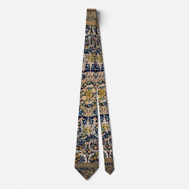 Dekorativ Blommigt Carpet Mönster Slips (Framsida)
