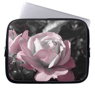Dekorativ Blommigt Laptop Sleeve