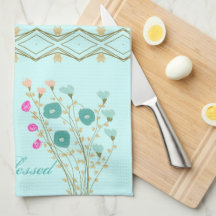 Dekorativ blommigt med mönster accentuerad