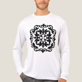 Dekorativ blomsterdesign t shirt