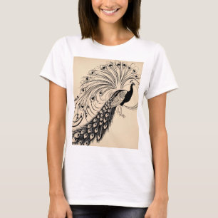Dekorativ boskap: Vintage Art nouveau Tee