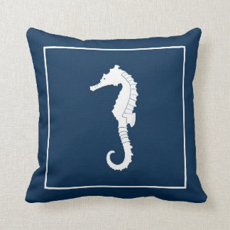Dekorativ dekorativ kudde med seahorse.en