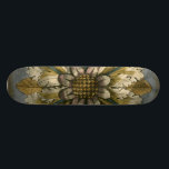 Dekorativ demask Rosette på Grått-bakgrunden Skateboard Bräda 19,5 Cm<br><div class="desc">Jennifer Goldberger producerade en dekorativ damm med en vacker rosette över en grått-bakgrund. En damm är ett vävt mönster som kan bestå av silke,  ull,  linne eller andra vävnader som uppfanns under det bysantinska imperiet. Köp den här utskriften för att visa dina vänner kärlek i den gamla kulturen!</div>