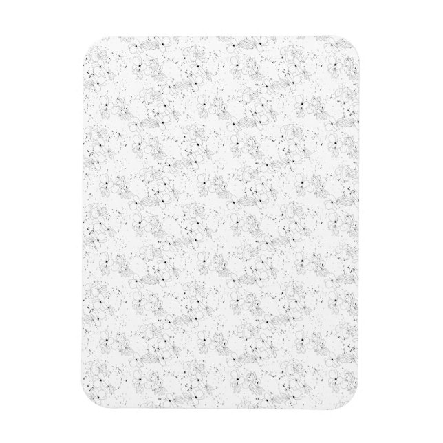 dekorativ design två magnet (Vertikal)