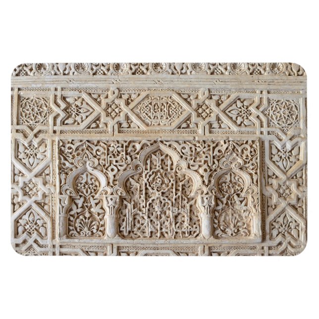 Dekorativ detalj från Alhambra Magnet (Horisontell)