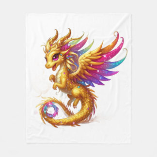 Dekorativ Dragon Fleece Blanket