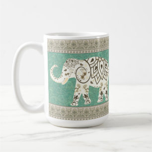Dekorativ elefant mugg