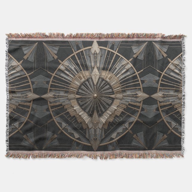 Dekorativ Elegant Filt (Framsidan)