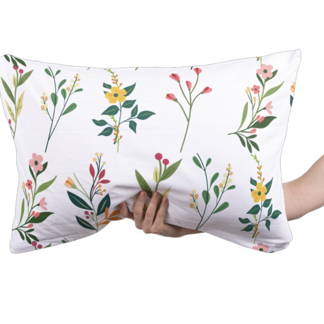 Dekorativ elegant Löv och Mönster Anpassningsbar Prydnadskudde (with hand)