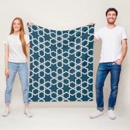 Dekorativ elegant - Snyggt och Chic Fleecefilt