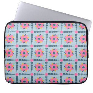 Dekorativ, färglös laptop fodral
