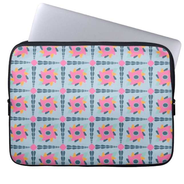 Dekorativ, färglös laptop fodral (Framsidan)