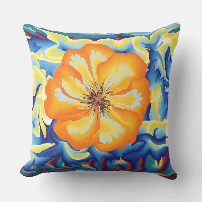 Dekorativ fyllning av abstrakt kudde (Framsida)