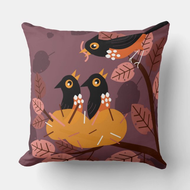 Dekorativ fyllning av mor kudde (Framsida)