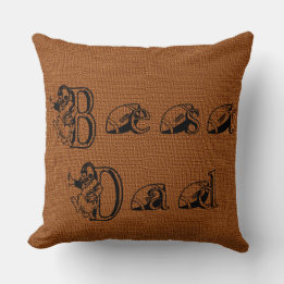 Dekorativ fyllning för bästa Pappa-fotboll Kudde