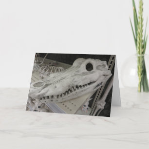 Dekorativ Gator-skull Kort