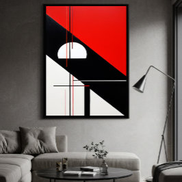 Dekorativ geometri poster