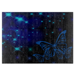 Dekorativ Glass skärbräda