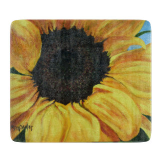 Dekorativ glass skärbräda