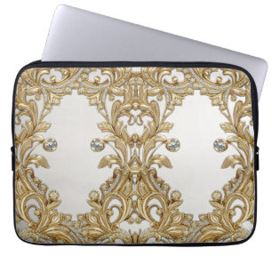 Dekorativ Guld Laptop sleeve