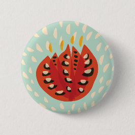 Dekorativ härlig abstrakt tulpan knapp