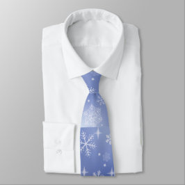 Dekorativ Helgdag Snowflake Neck Tie Slips