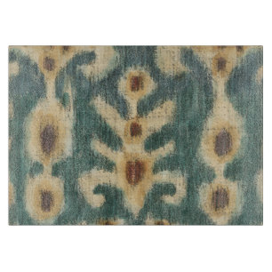 Dekorativ Ikat Fabric Design av Chariklia Zarris