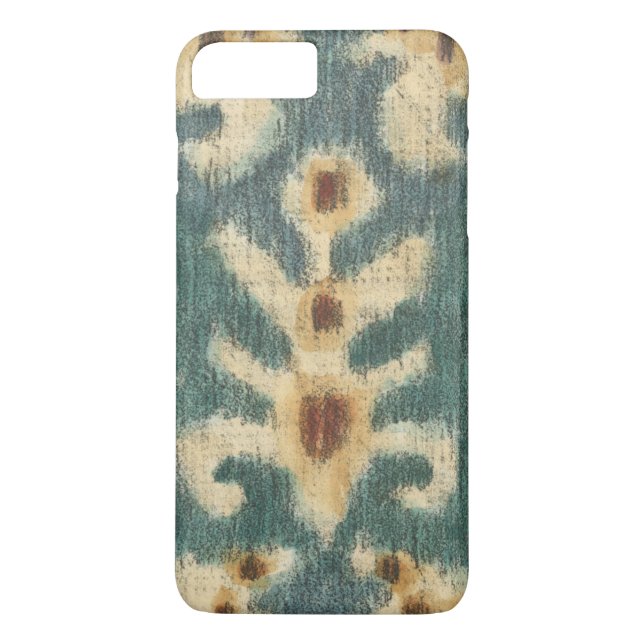 Dekorativ Ikat Fabric-design av Chariklia Zarris Case-Mate iPhone Skal (Baksida)