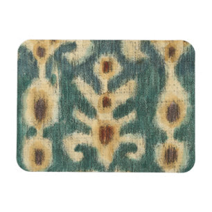 Dekorativ Ikat Fabric Design av Chariklia Zarris Magnet