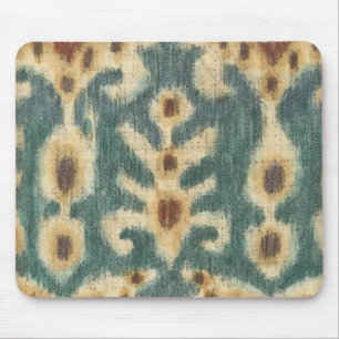 Dekorativ Ikat Fabric Design av Chariklia Zarris Musmatta