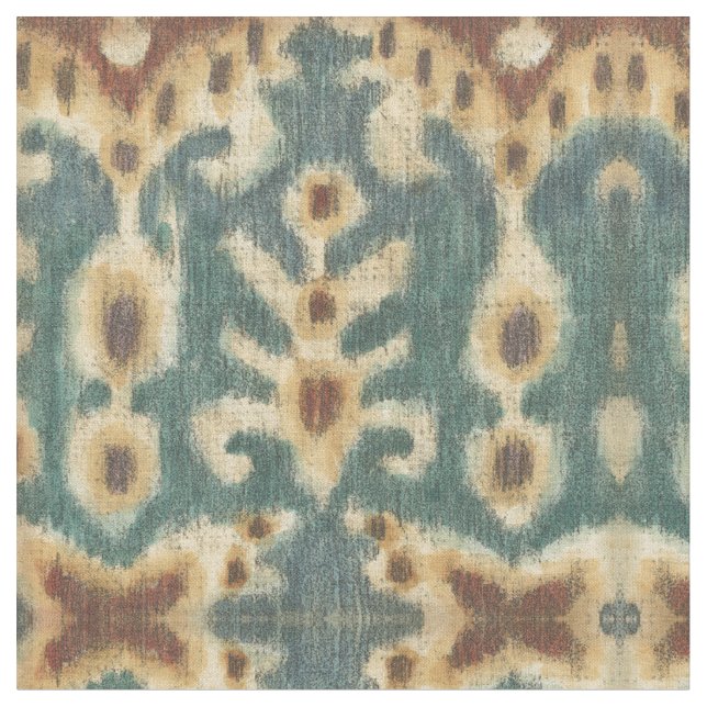Dekorativ Ikat Fabric-design av Chariklia Zarris Tyg (Närbild)