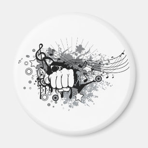 Dekorativ inslag magnet